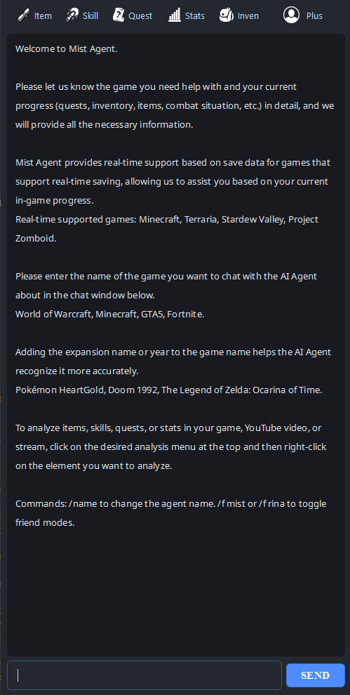 Mist Agent